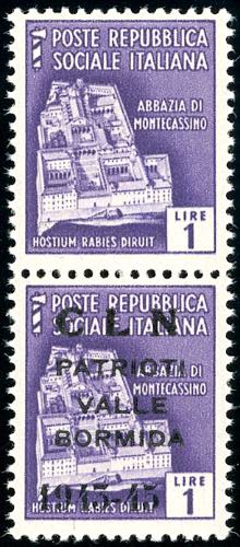 VALLE BORMIDA 1945 - 1 lira ... 