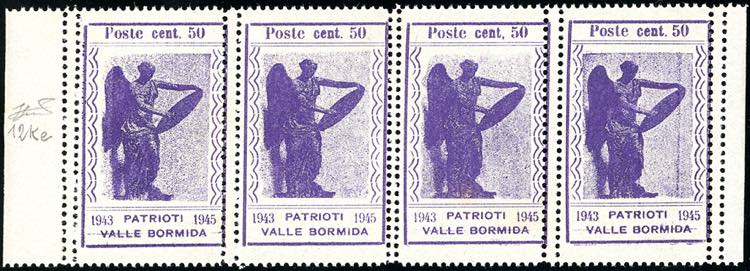 VALLE BORMIDA 1945 - 50 cent. ... 