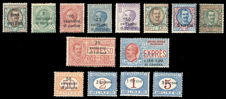 DALMAZIA 1919/1922 - Lemissione ... 