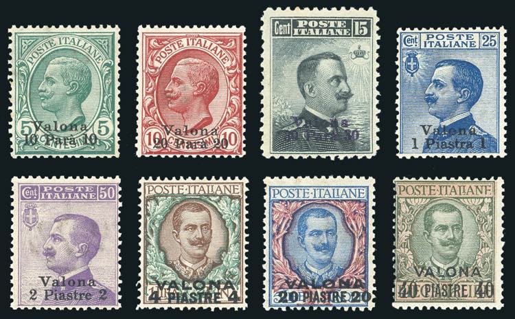 VALONA 1909/11 - Soprastampati, ... 