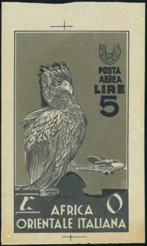 POSTA AEREA 1938 - 5 lire (A9), ... 
