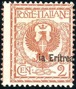 1903 - 2 cent. Floreale, ... 