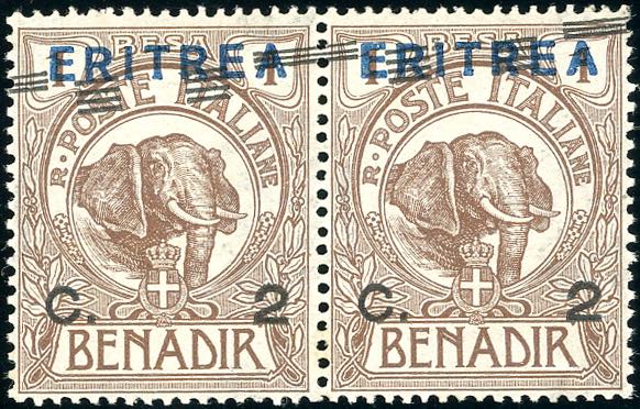 1924 - 2 cent. su 1 b., ... 