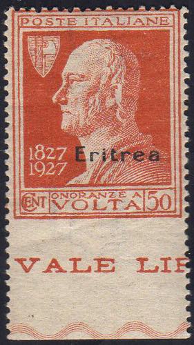 1927 - 50 cent. Volta, non ... 