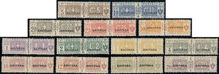 PACCHI POSTALI 1917/24 - Nodo di ... 