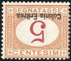 SEGNATASSE 1920 - 5 cent., ... 