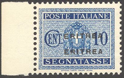 SEGNATASSE 1934 - 10 cent. ... 