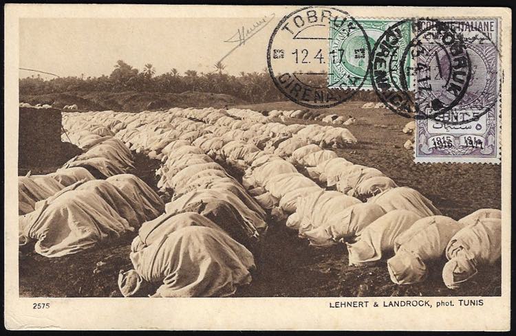 1917 - 5 cent. Leoni soprastampato ... 