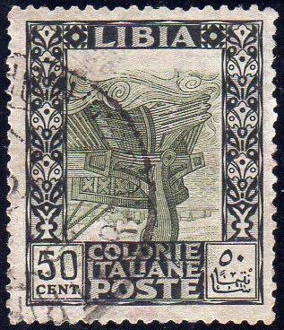 1921 - 50 cent. Pittorica, centro ... 