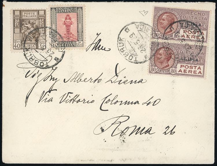 POSTA AEREA 1929 - 80 cent. ... 