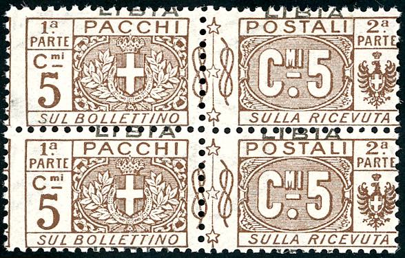 PACCHI POSTALI 1915 - 10 cent. ... 