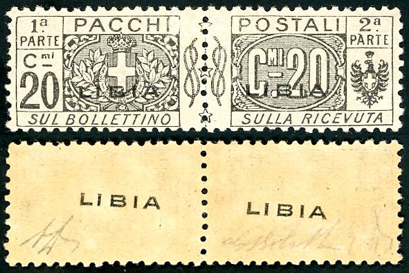 PACCHI POSTALI 1915 - 20 cent. ... 