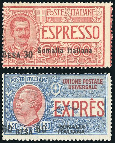 ESPRESSI 1923 - 30 b. su 60 cent., ... 