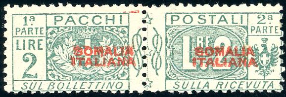 PACCHI POSTALI 1926/31 - 2 lire, ... 