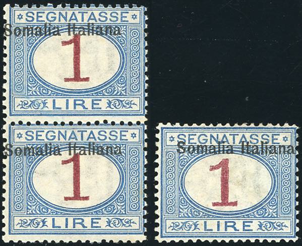SEGNATASSE 1909 - 1 lira ... 