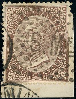 1866 - 30 cent. De La Rue, ... 