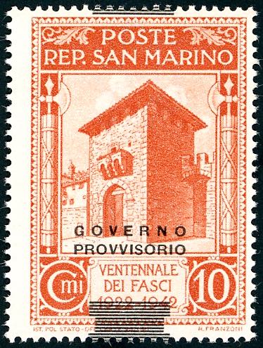 1943 - 10 cent. Governo ... 