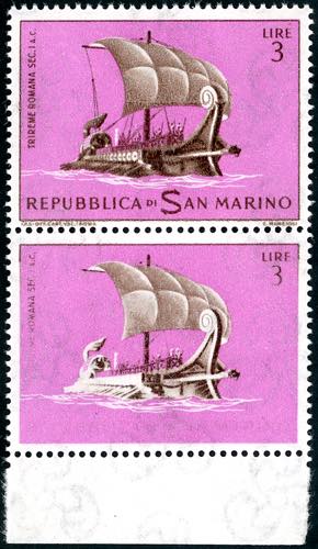 1963 - 3 lire Navi, coppia ... 