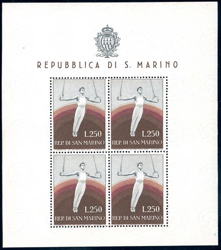 1955 - 250 lire Ginnasta, ... 