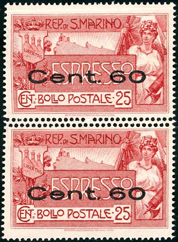 1923 - 60 cent. su 25 cent. ... 