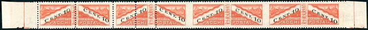 1946 - 10 cent., filigrana corona ... 