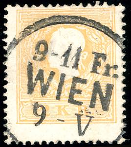 AUSTRIA 1859 - 2 Kr. arancio, II ... 