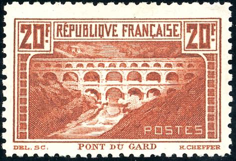 FRANCIA 1929 - 20 fr. castano ... 