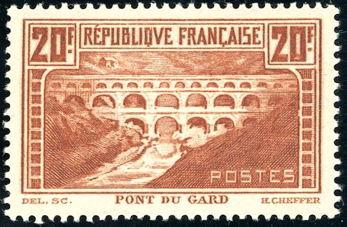 FRANCIA 1929 - 20 fr. castano ... 