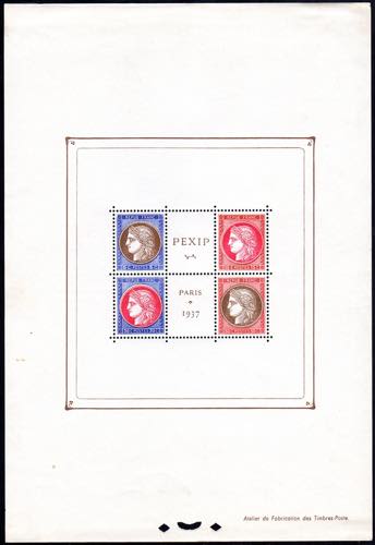 FRANCIA FOGLIETTI 1937 - PEXIP, ... 