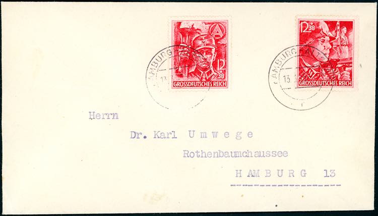 GERMANIA REICH 1945 - 12 + 38 p. ... 