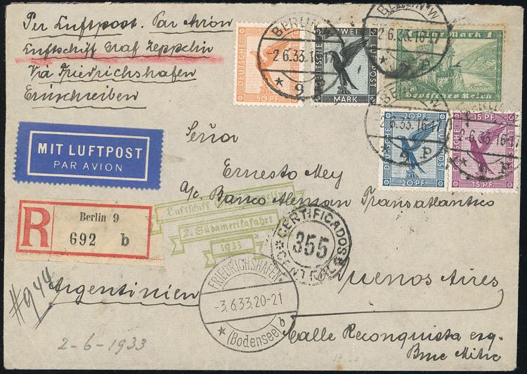 GERMANIA REICH POSTA AEREA ... 