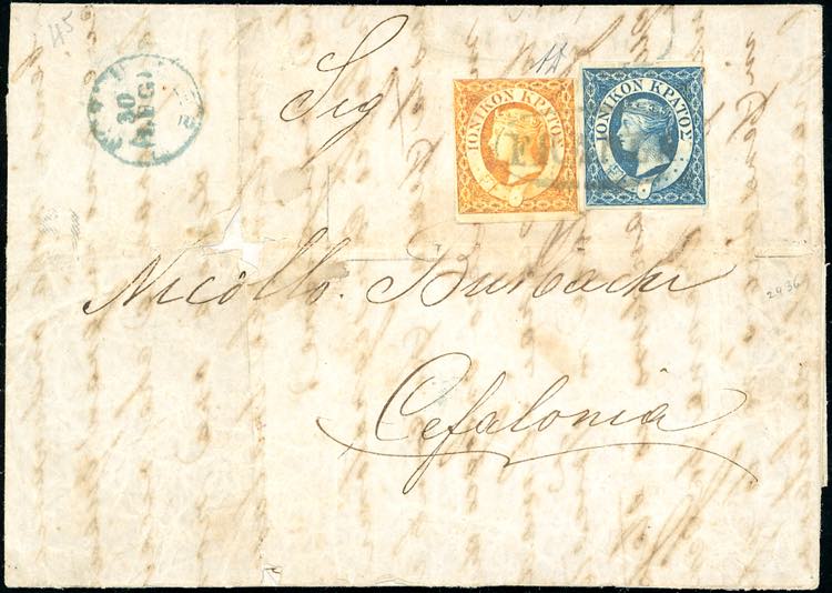 ISOLE IONIE 1859 - 1/2 p. e 1 p. ... 