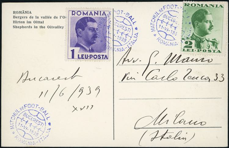 ROMANIA 1939 - Cartolina ... 