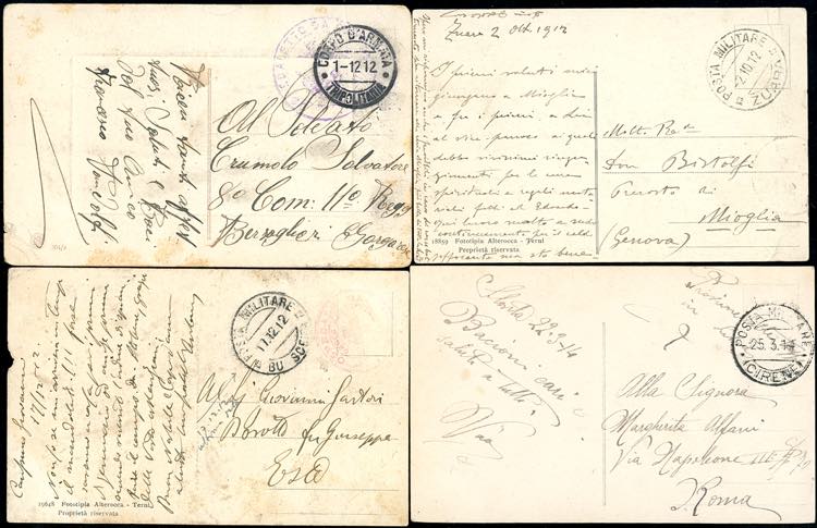 COLONIE ITALIANE POSTA MILITARE IN ... 