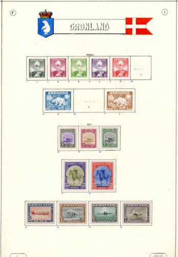 GROENLANDIA 1938/1974 - Avanzata ... 