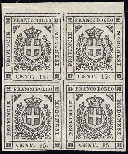 1859 - 15 cent. grigio seppia ... 