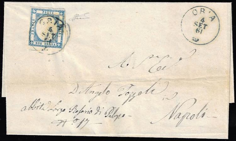 ORIA, cerchio piccolo azzurro ... 