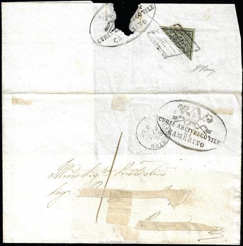 1855 - 2 baj. verde oliva, ... 