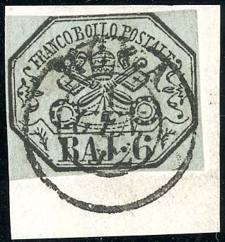 1852 - 6 baj grigio verdastro (7), ... 