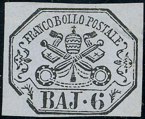 1864 - 6 baj lilla grigio, ... 