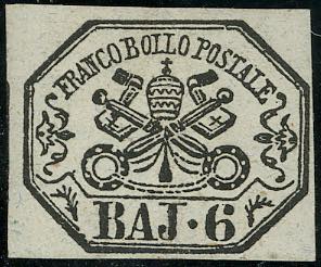 1852 - 6 baj grigio perla (7Aa), ... 