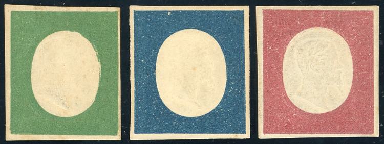 1854 - Non emessi (10/12), gomma ... 