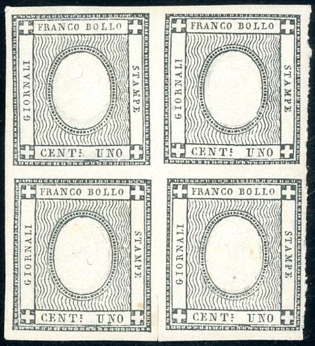 1861 - 1 cent. errore di cifra 2 ... 