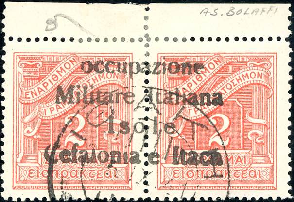 EMISSIONI DI ITACA SEGNATASSE 1941 ... 