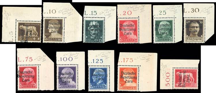 OCCUPAZIONE TEDESCA ZARA 1943 - ... 