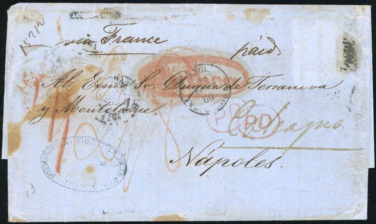 INCOMING MAIL MESSICO 1860 - ... 