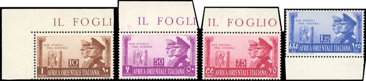 1941 - Fratellanza darmi, detti ... 