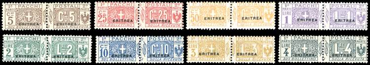 PACCHI POSTALI 1916 - I emissione, ... 