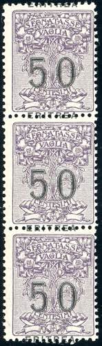 SEGNATASSE VAGLIA 1924 - 50 cent., ... 