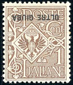 1925 - 1 cent., soprastampa ... 